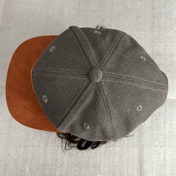 Bavarian Cap Eisbaren Regensburg Gray and Brown Bear Logo NWOT - Picture 6 of 7